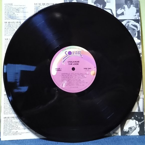 Shalamar The Look 1983 Vinyl Record - Picture 4 of 4